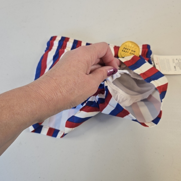 NWT *3Pc* Patriotic Bundle, Shorts and Two Onsies, 3-6 Months - Picture 7 of 13